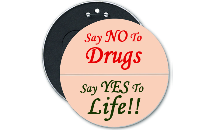 Say “NO” to drugs and “Yes” to a Healthy Life!