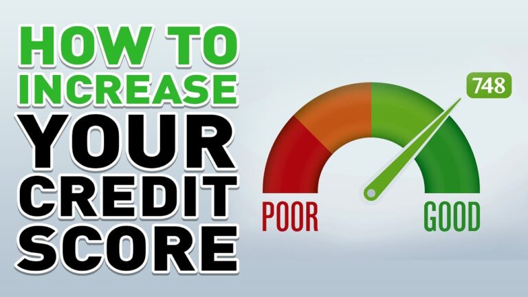 How to increase your credit score (2022) ?