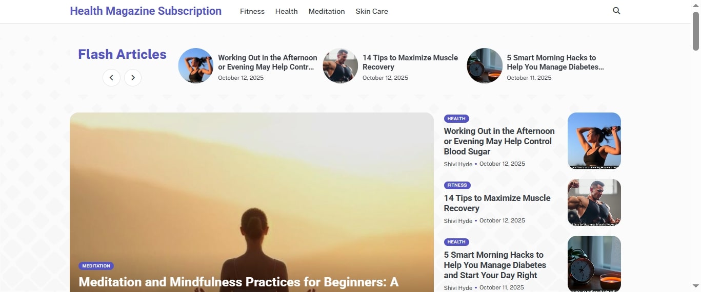 Health Magazine Subscription: Your Comprehensive Online Resource for the Latest News and Insights